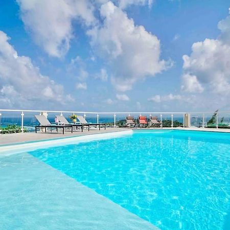 V5 Between Sky And Sea, Caribbean Magical View Oyster Pond Exterior photo