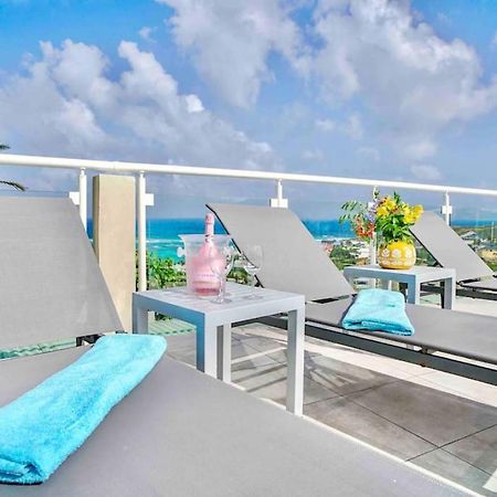 V5 Between Sky And Sea, Caribbean Magical View Oyster Pond Exterior photo