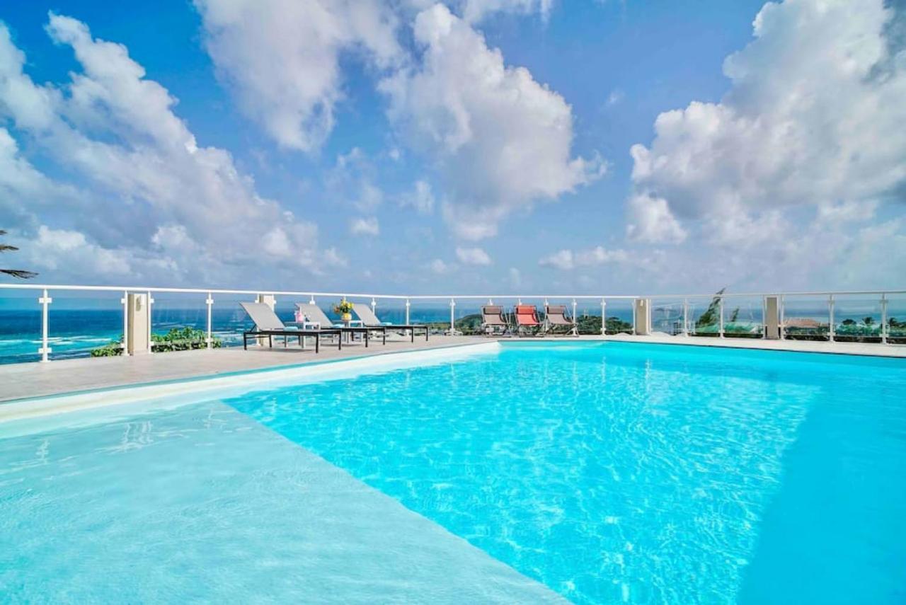 V5 Between Sky And Sea, Caribbean Magical View Oyster Pond Exterior photo