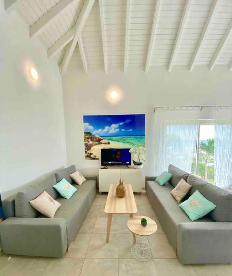 V5 Between Sky And Sea, Caribbean Magical View Oyster Pond Exterior photo
