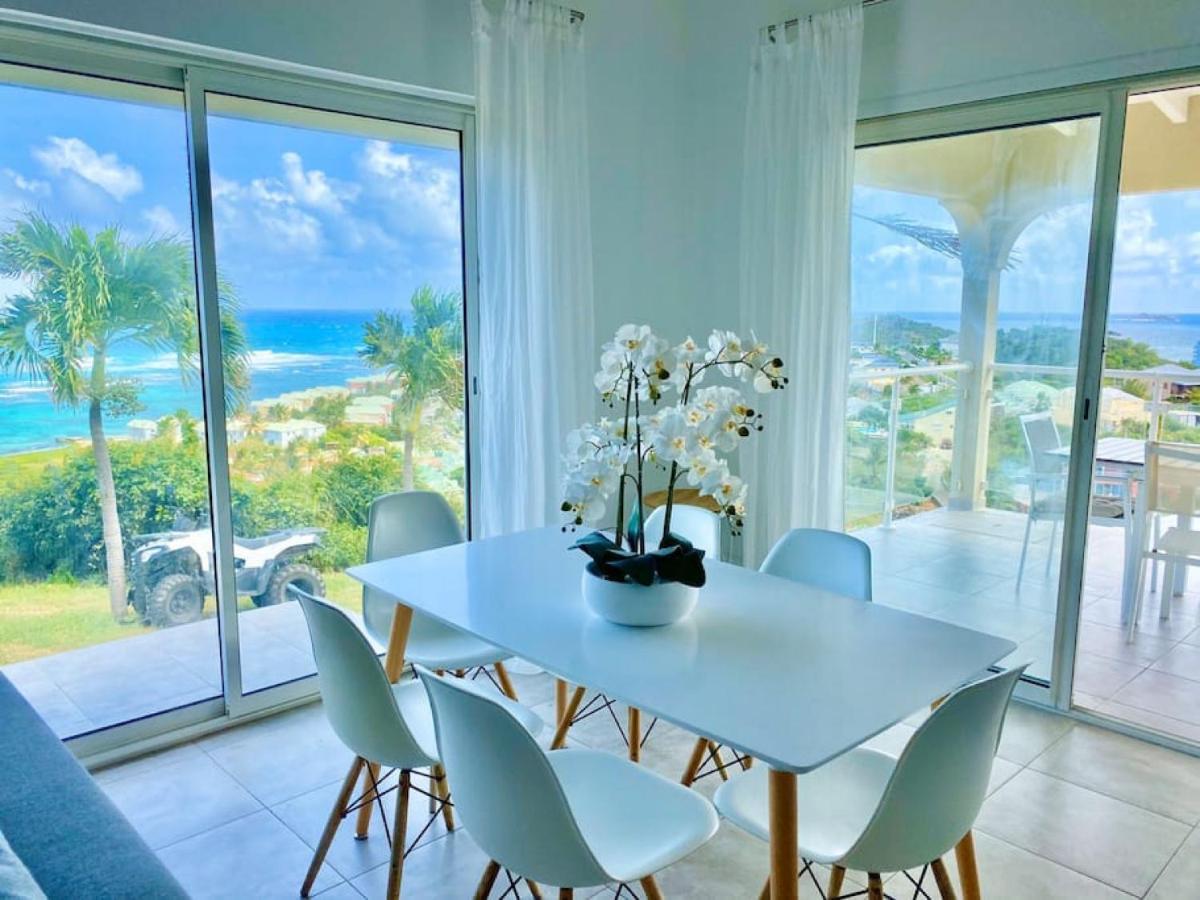 V5 Between Sky And Sea, Caribbean Magical View Oyster Pond Exterior photo